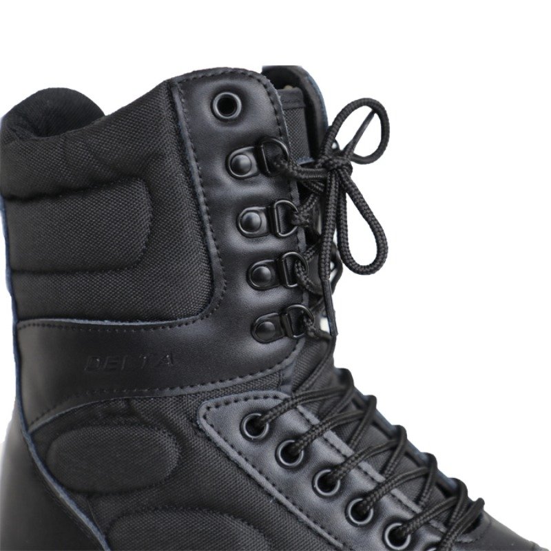Outdoor Tactical Ankle Boots Training Boots for Tactical Use Outdoor Activities Black Leather Boots