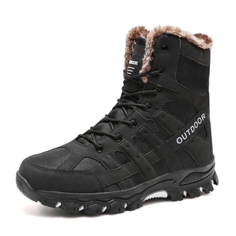 Manufacturer High Top Outdoor Climbing Boot Tactical Boots Waterproof Hiking Boot for Man