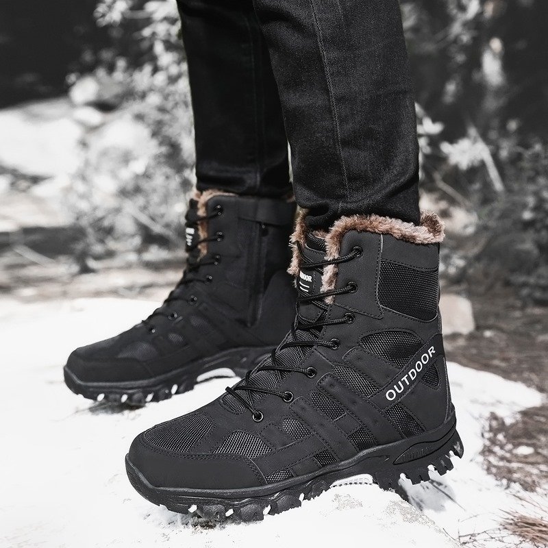 Manufacturer High Top Outdoor Climbing Boot Tactical Boots Waterproof Hiking Boot for Man
