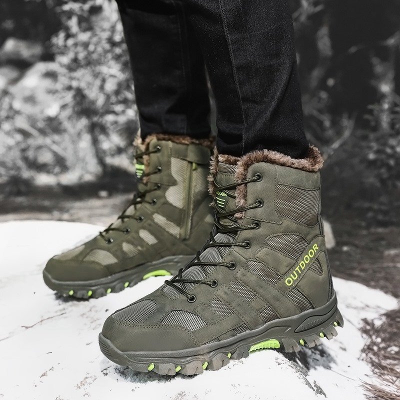 Manufacturer High Top Outdoor Climbing Boot Tactical Boots Waterproof Hiking Boot for Man
