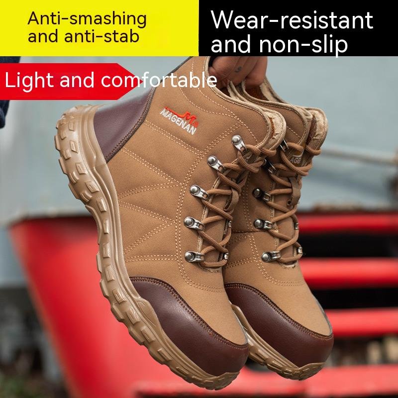 AMAWEI 816 men safety boots indestructible steel toe boots steel toe boots