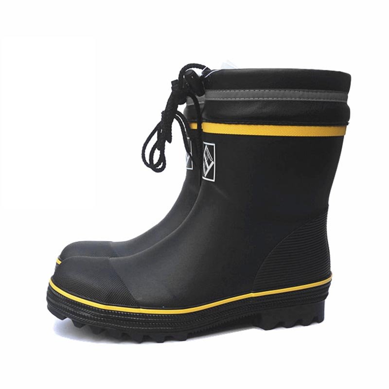 Steel toe work boots waterproof work boots besr rubber work boots