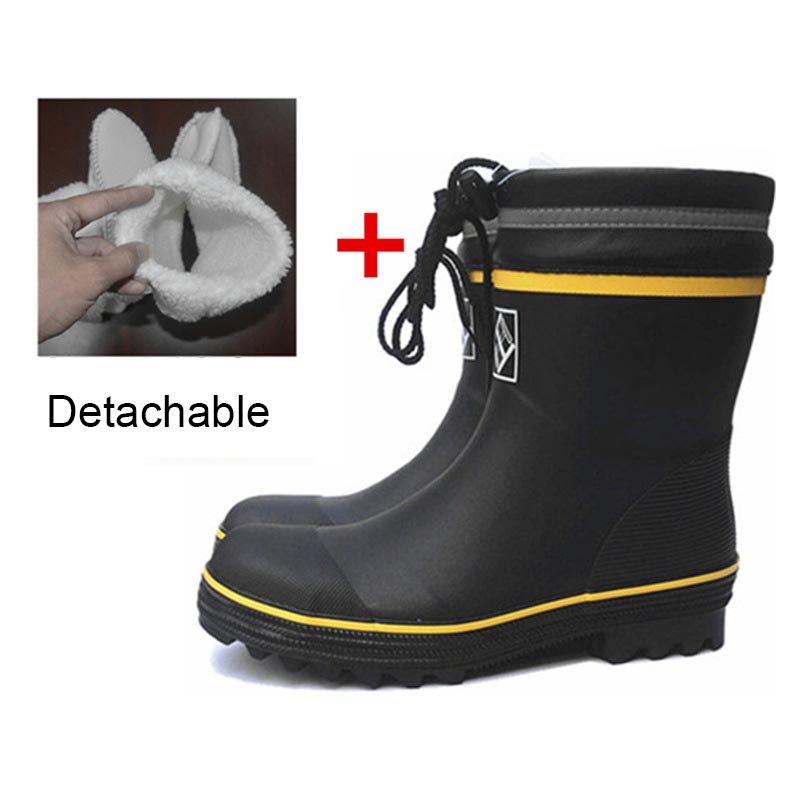 Steel toe work boots waterproof work boots besr rubber work boots