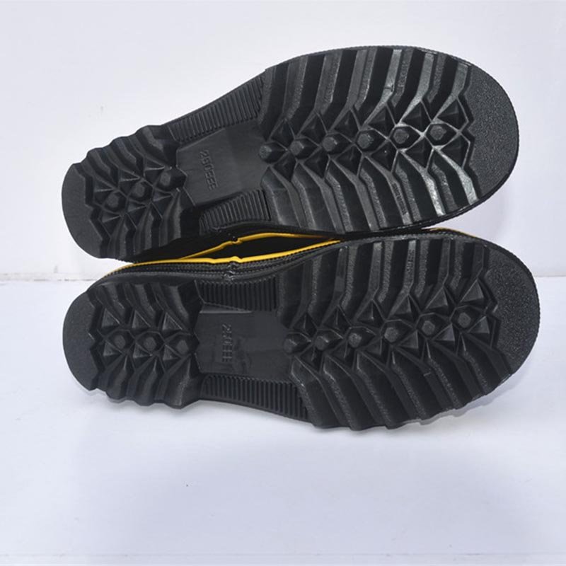 Steel toe work boots waterproof work boots besr rubber work boots