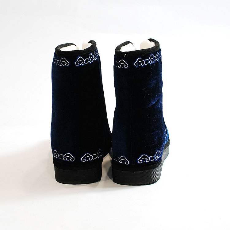 Factory Supply Plus Cashmere Men Boots Winter Boots Keep Warm Men's Boots