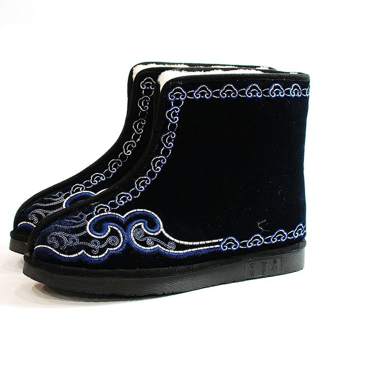 Factory Supply Plus Cashmere Men Boots Winter Boots Keep Warm Men's Boots