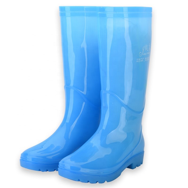 custom agriculture cheap rain boots pvc gum boots adult safety waterproof men orange red blue pvc rain boots