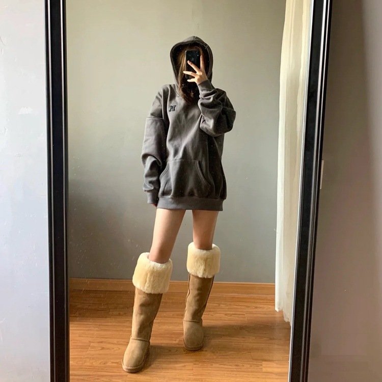 winter warm classic boots shoes thicken knee high snow boots for women