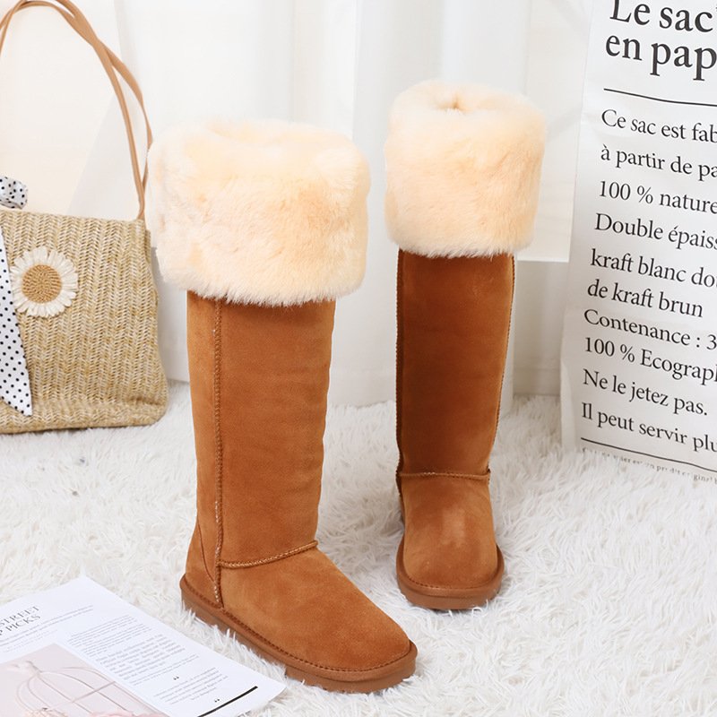 winter warm classic boots shoes thicken knee high snow boots for women