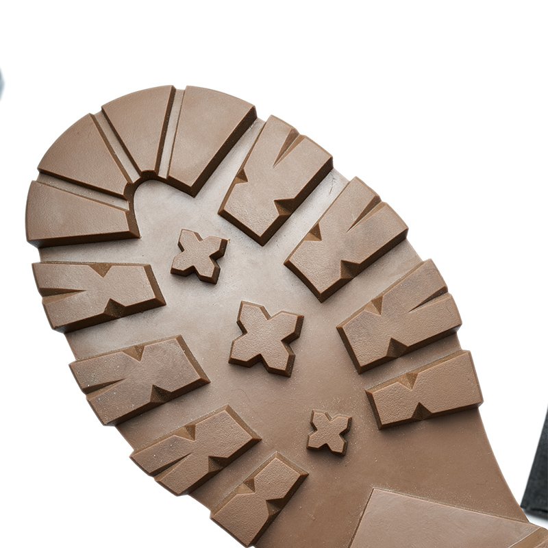 Factory Direct Sale Men's Leather Boots Rubber Roman casual Boots warehouse leather safety boots