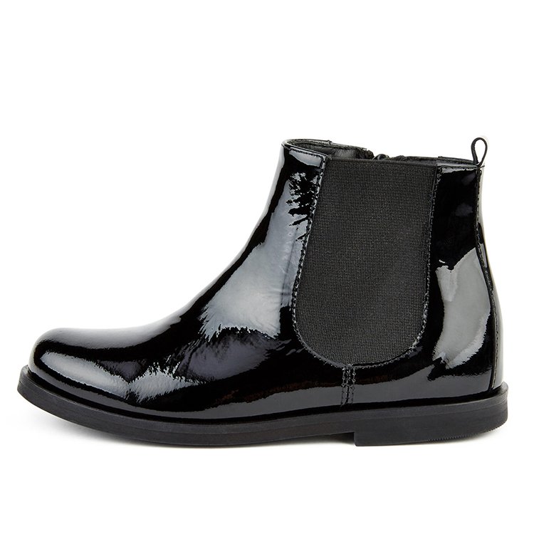 high quality Winter new design Italian style leather children's chelsea boots boy and girl ankle boot