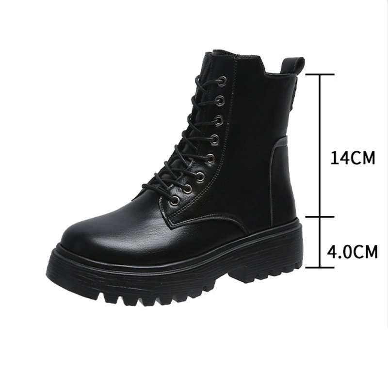 Thick bottom women boots Casual new lady shoes fashion trendy style Platform ankle boots for women
