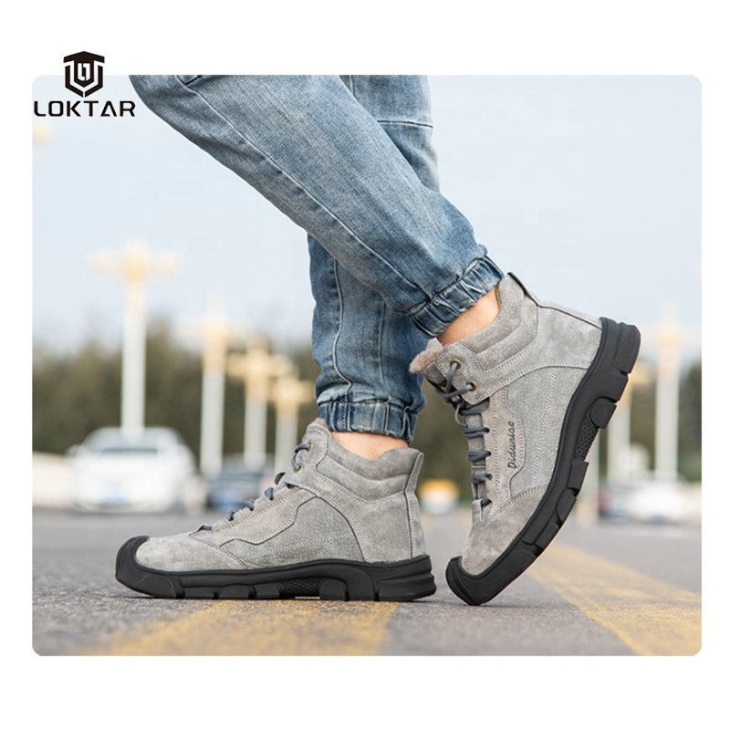 Wholesale Winter Warmth Safety Shoes YS-140 Work Safety Shoes Boots with Steel Toe and Steel Plate