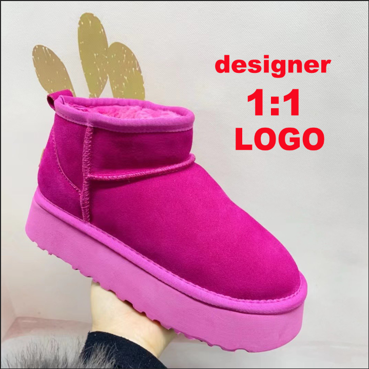 2024 Hot Selling Women's Real Wool Snow Boots Factory Wholesale High Quality Snow Boots Fur Snow Boots