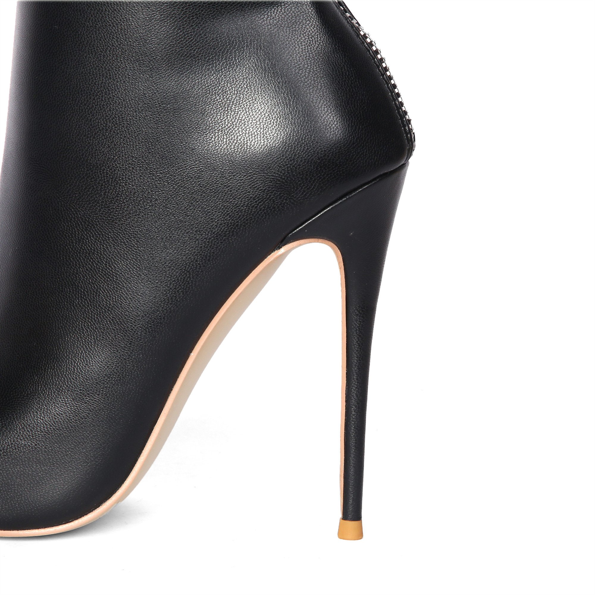 2024 New Fashion Boots Women Shoes Leather Ladies Shoes High Heel Long Winter Boots PU ZIP Rubber Artificial Short Wool OEM/ODM
