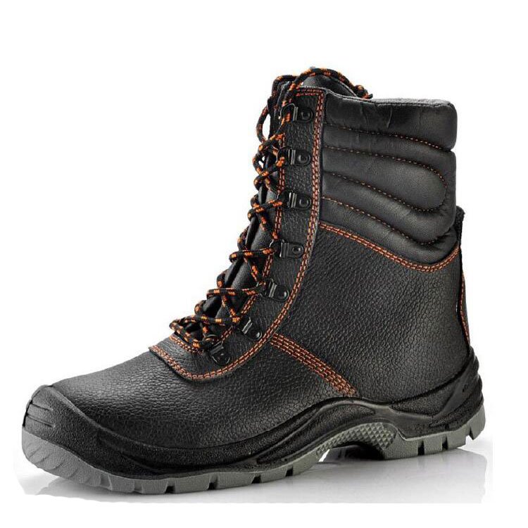 High-cut Construction Shoes Work Safety Boots Composite Steel Custom Men Leather Unisex OEM Customized