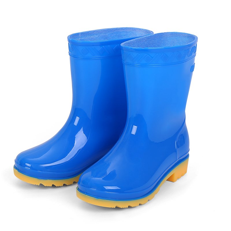 Silicone Rain Safety Baby Rain Shoes Women Plastic Warm Security for Men Kid_Rain_Boots