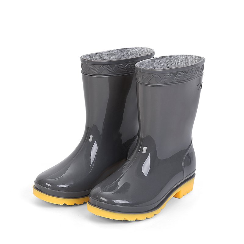 Silicone Rain Safety Baby Rain Shoes Women Plastic Warm Security for Men Kid_Rain_Boots
