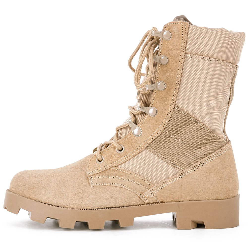 Khaki Color Combat US Tactical Security Boots