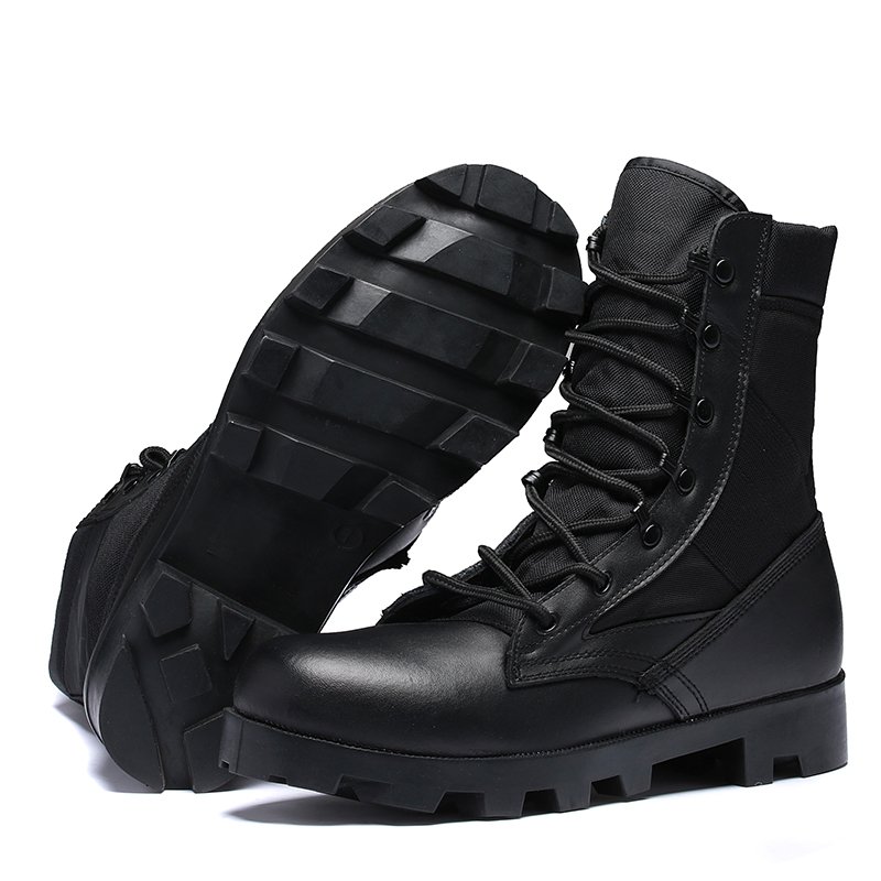 Khaki Color Combat US Tactical Security Boots