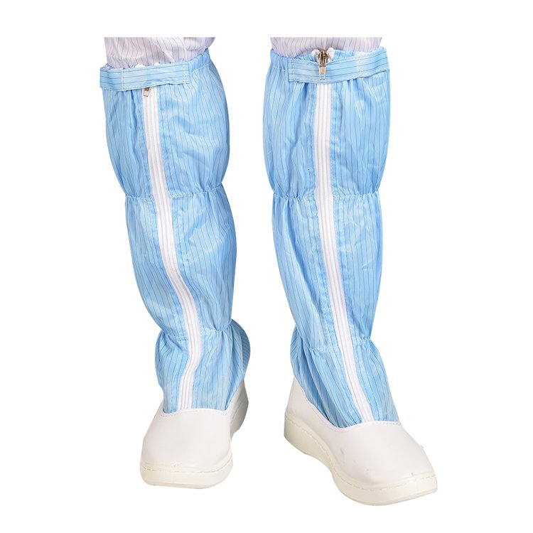 Cleanroom PVC anti-slip rubber sole esd antistatic boot