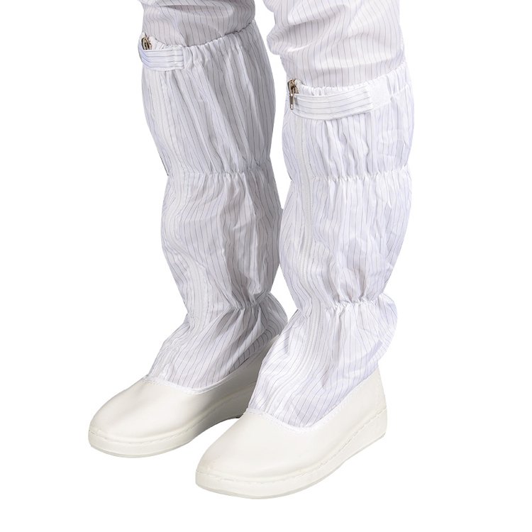 Cleanroom PVC anti-slip rubber sole esd antistatic boot