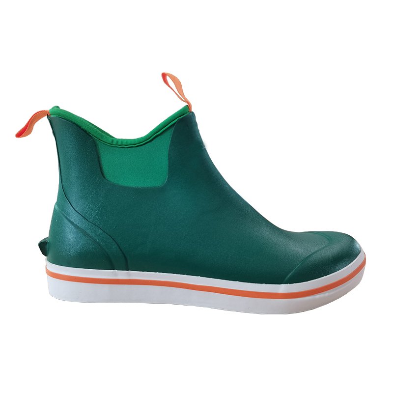 Factory customized hot-selling Rubber Deck Boots Ankle Fishing Rubber Neoprene Boots