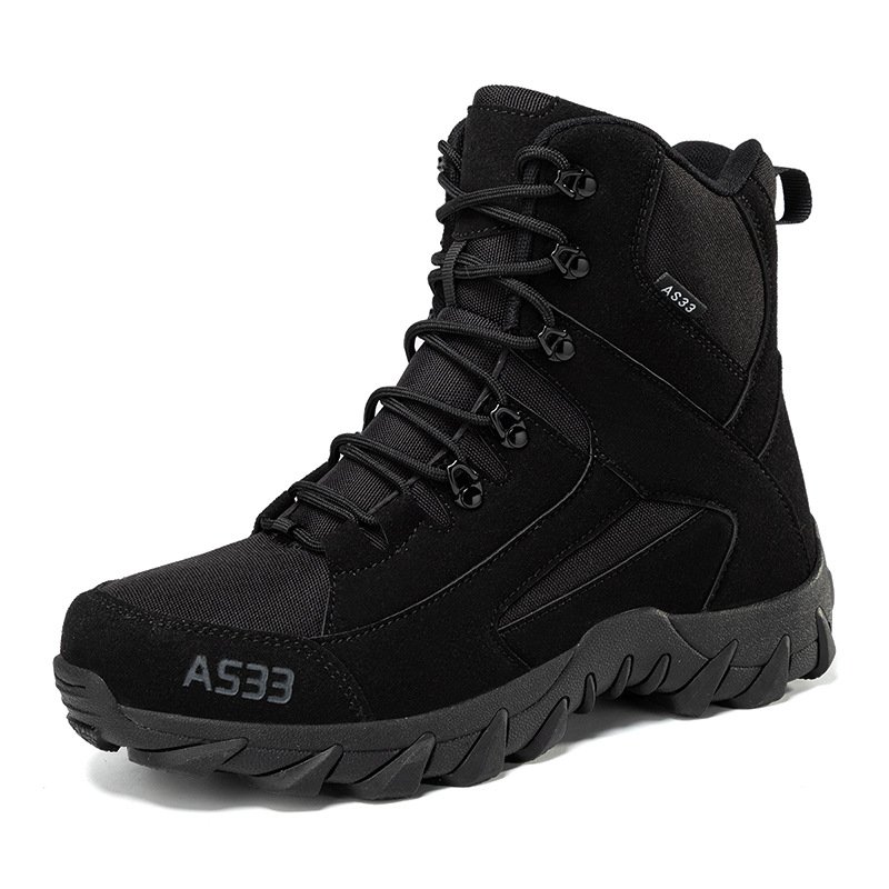 China Cema New Design Wear-Resist Outdoor Hiking Tactical Combat Boots Combat Men Slip Hiking Shoes