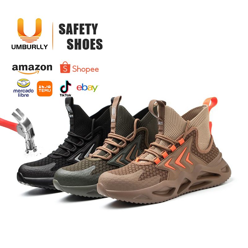 Top Grade Steel Toe anti-smashing ,puncture proof and anti slip for Work Safety Boots