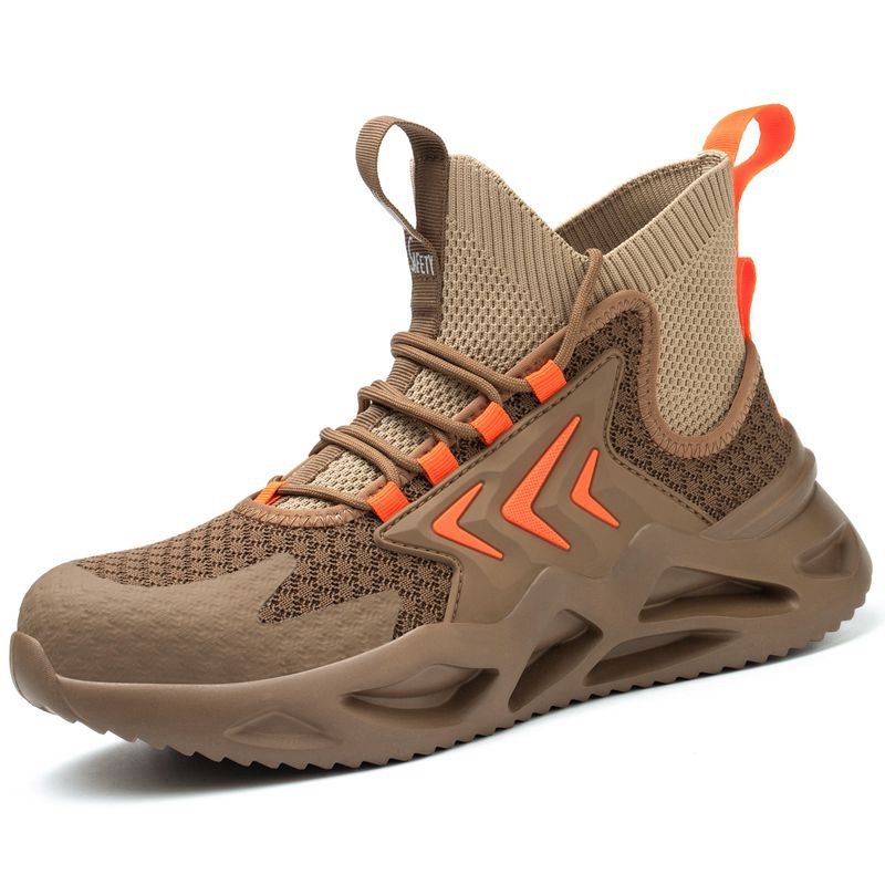Top Grade Steel Toe anti-smashing ,puncture proof and anti slip for Work Safety Boots