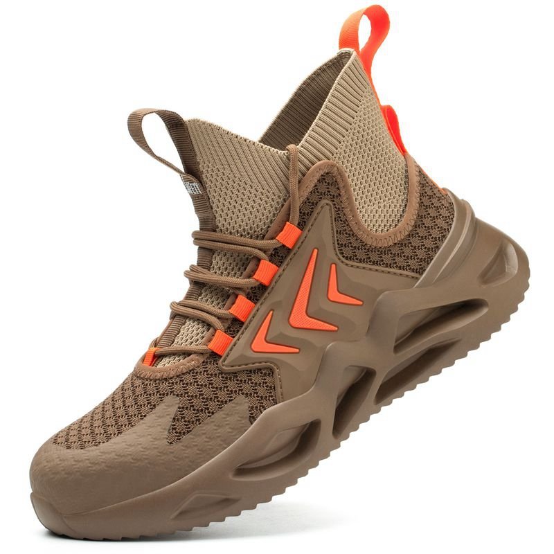 Top Grade Steel Toe anti-smashing ,puncture proof and anti slip for Work Safety Boots