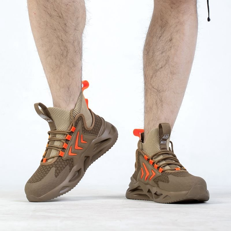 Top Grade Steel Toe anti-smashing ,puncture proof and anti slip for Work Safety Boots