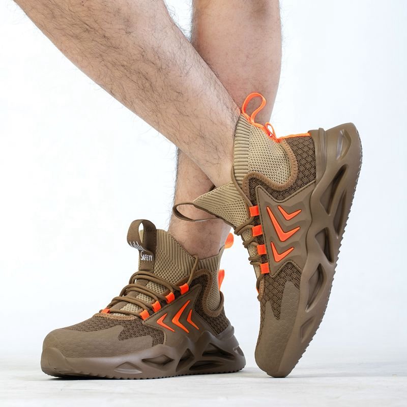 Top Grade Steel Toe anti-smashing ,puncture proof and anti slip for Work Safety Boots