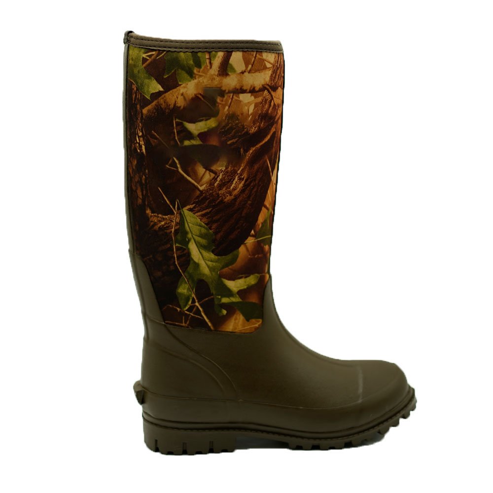 Mens Garden Rubber Wellies Neoprene Rubber Hunting Boots