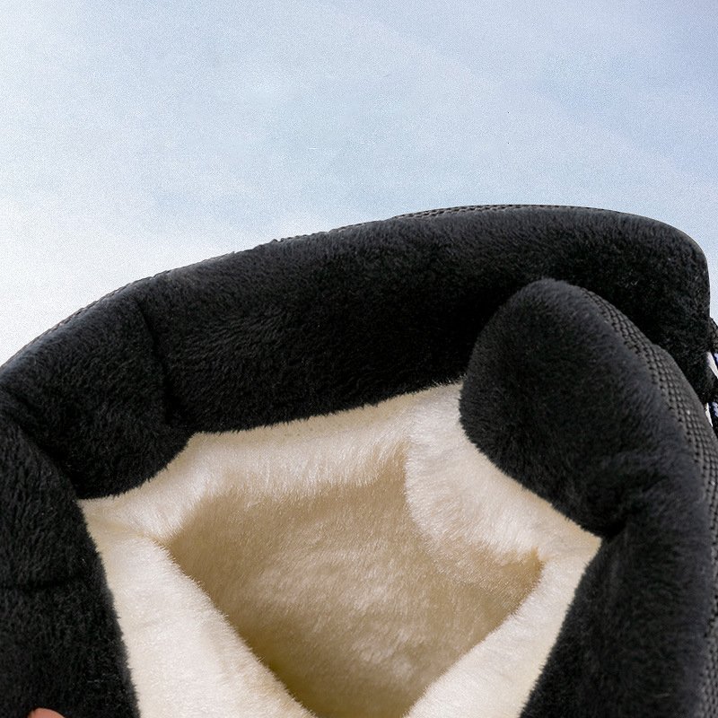 Winter New Warm Plush and Thickened Outsole Couple's Snow Boots Anti slip Women And Men's Sports Casual Snow Boots