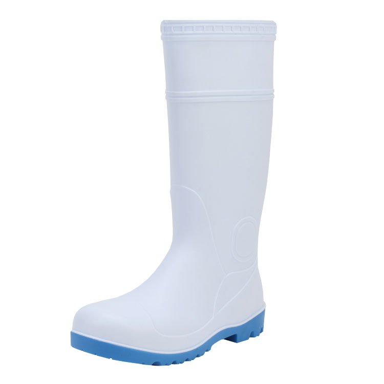unisex wellington anti-slip thick soled custom rain boots pvc rubber gum boots waterproof factory men