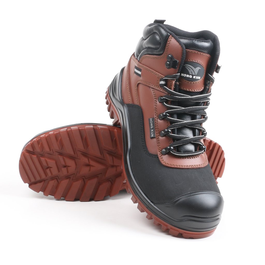 Hot Sale waterproof Safety Shoes anti-slip steel toe safety footwear winter warm safety boots for men