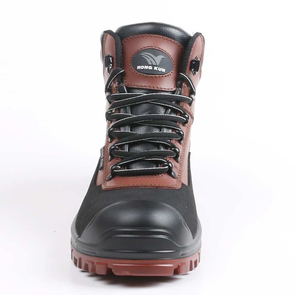 Hot Sale waterproof Safety Shoes anti-slip steel toe safety footwear winter warm safety boots for men