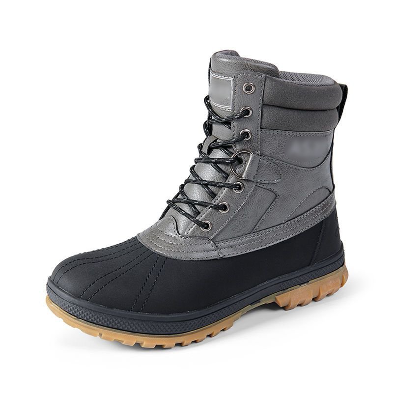 2024 New High Top Wear-Resistant Tactical Boots Men'S Sand Color Training Mountaineering Martin Boots