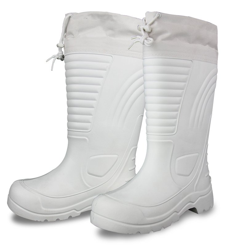 Light Weight Keep Warm Winter Gum Boot Waterproof Durable Knee High EVA Rain Boots for Ladies