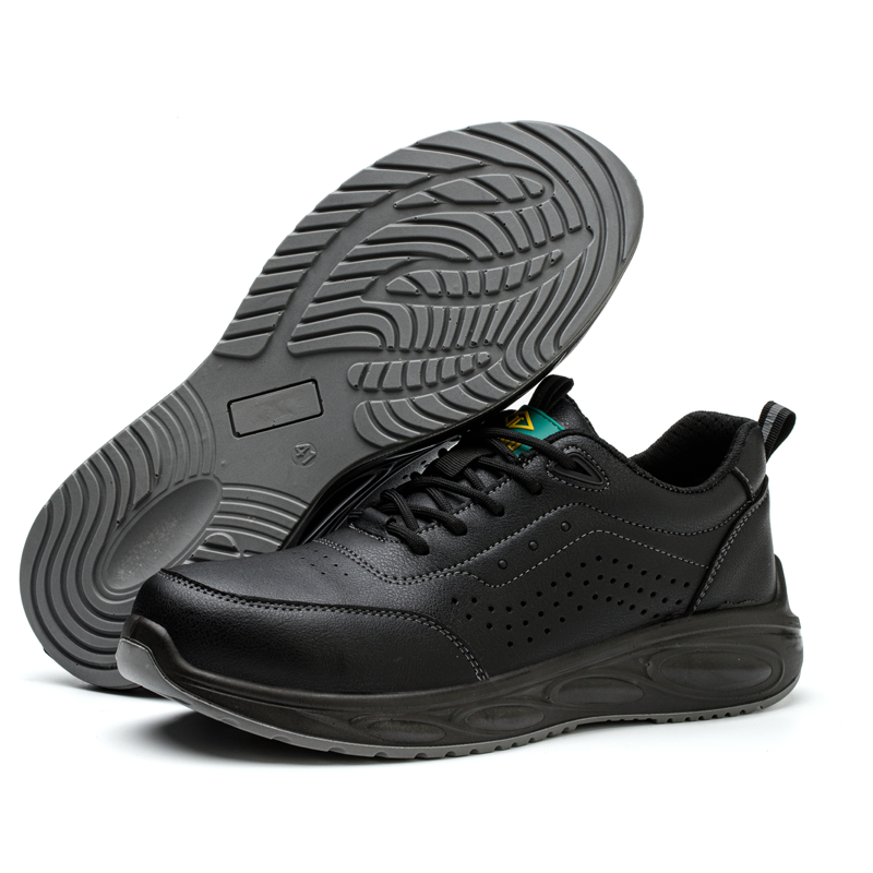 Good price anti slip oil water resistant leather work shoes anti static safety boots puncture safety shoes