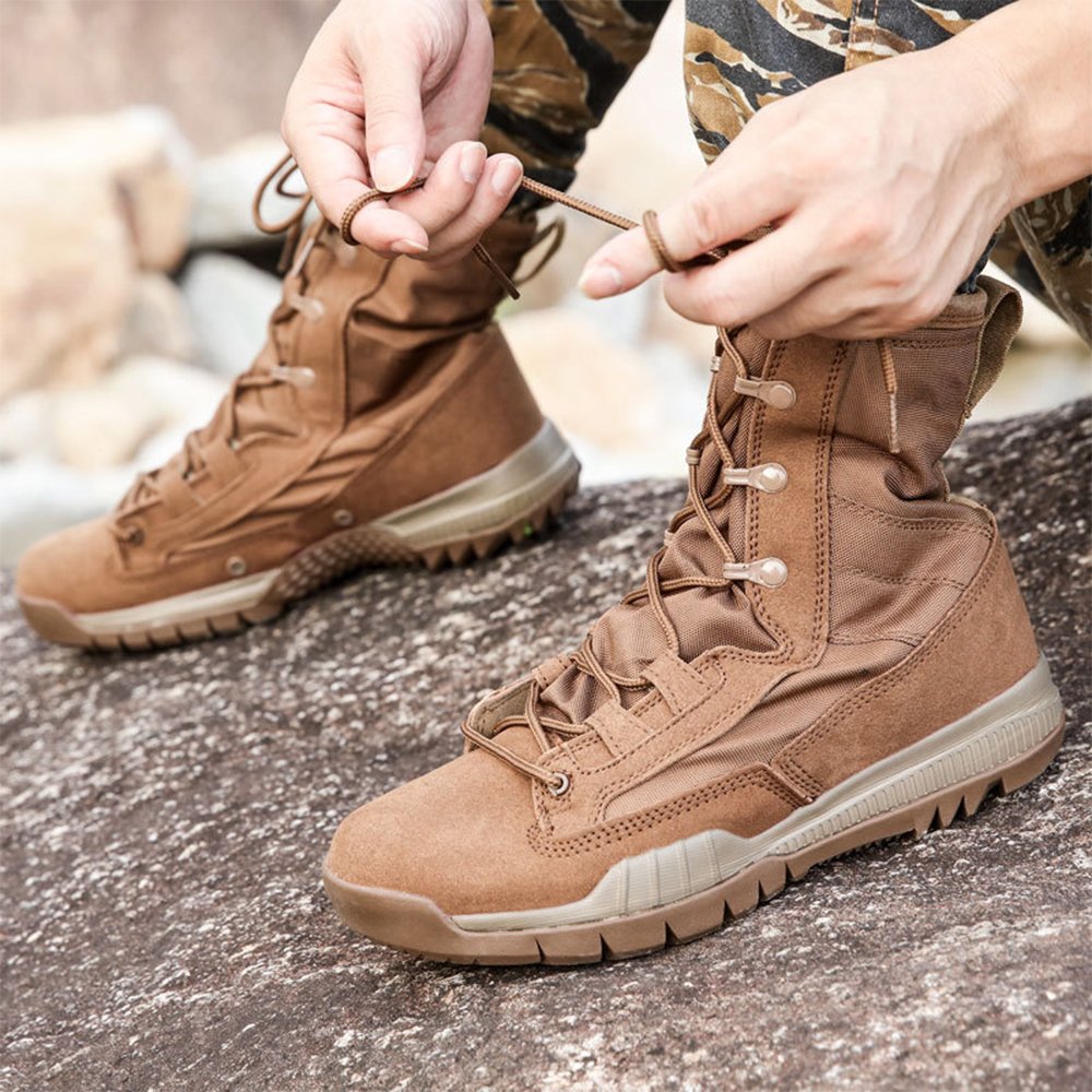 Waterproof Combat Boots Tactical Black Boots
