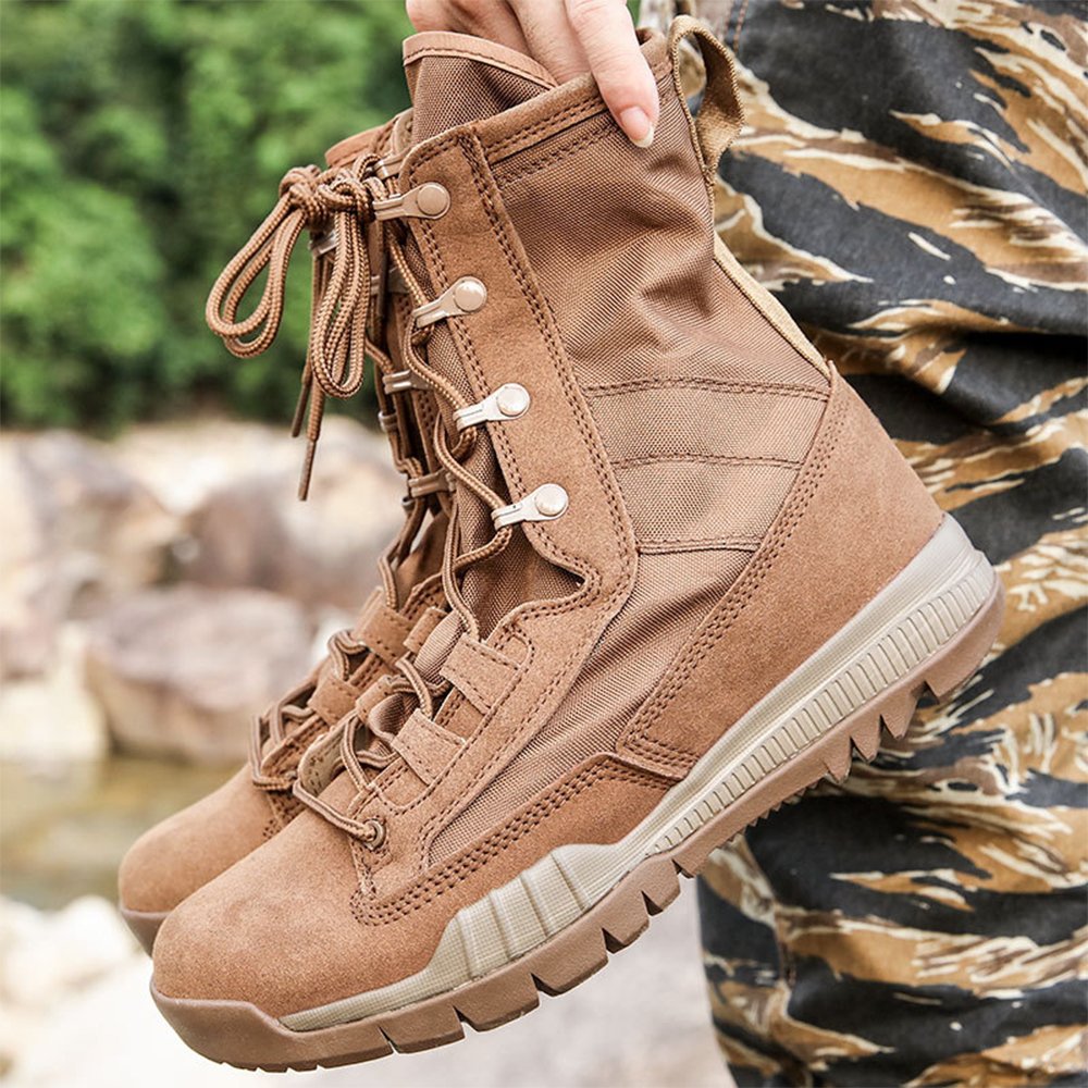 Waterproof Combat Boots Tactical Black Boots