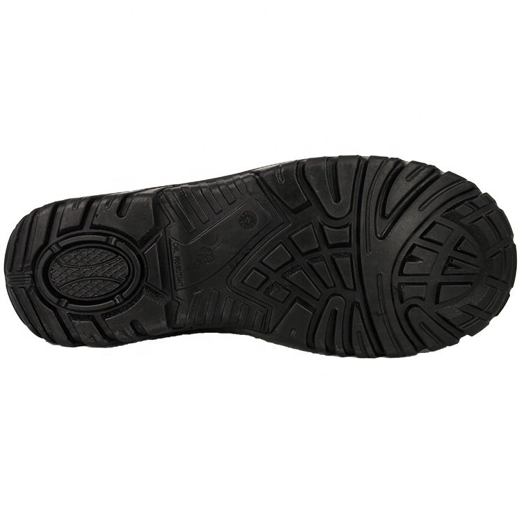 Black Labor Protection Boots Shoes Toe Steel Composite Customized Unisex OEM Customized Men's Leather EVA Cotton Fabric Classy