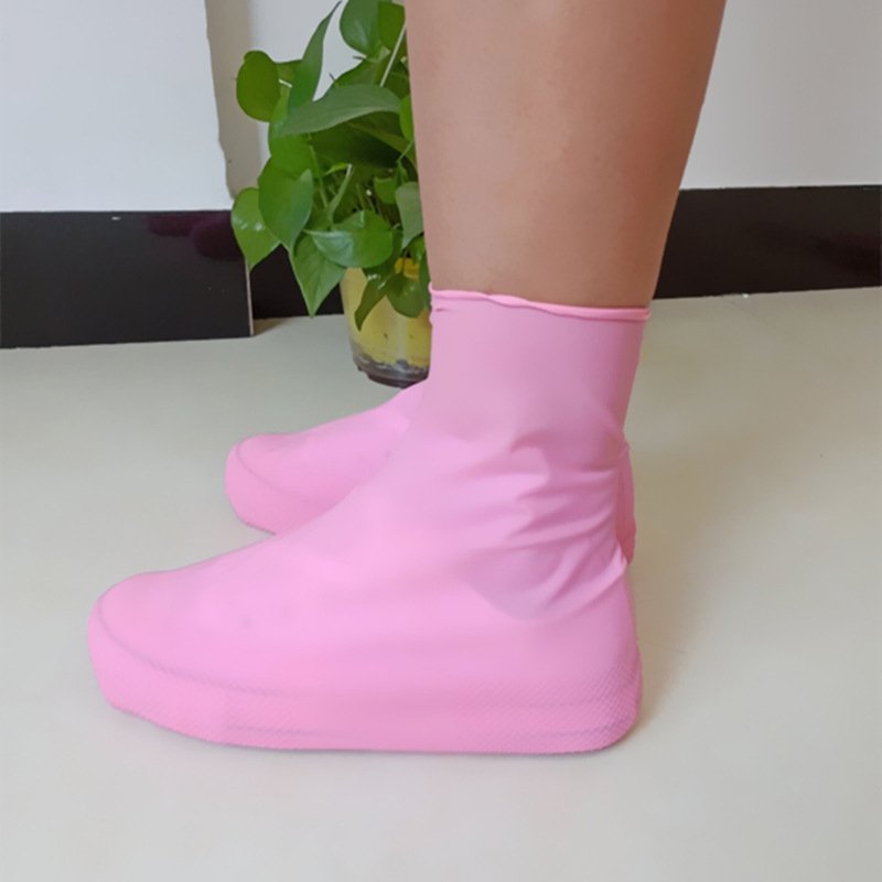 Non-Slip Waterproof Rainy Boots Thicken Rubber Boots Cover Sneaker Protector Foot Covers Outdoor Cycling Overshoe