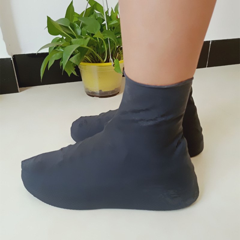 Non-Slip Waterproof Rainy Boots Thicken Rubber Boots Cover Sneaker Protector Foot Covers Outdoor Cycling Overshoe