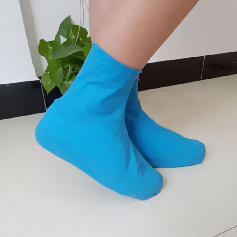 Non-Slip Waterproof Rainy Boots Thicken Rubber Boots Cover Sneaker Protector Foot Covers Outdoor Cycling Overshoe