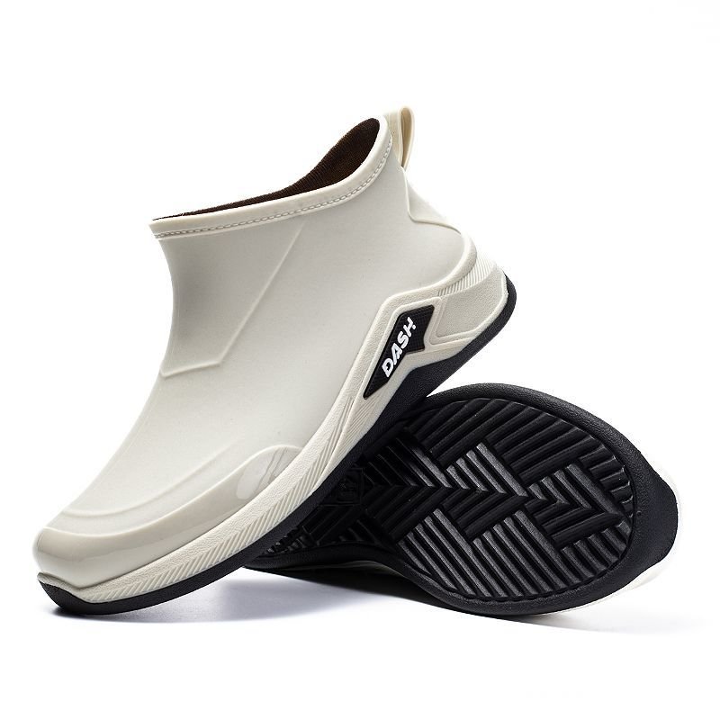 Men's Durable Non-Slip Waterproof Anti-Slip Outdoor Rain Boots for Fishing and Work