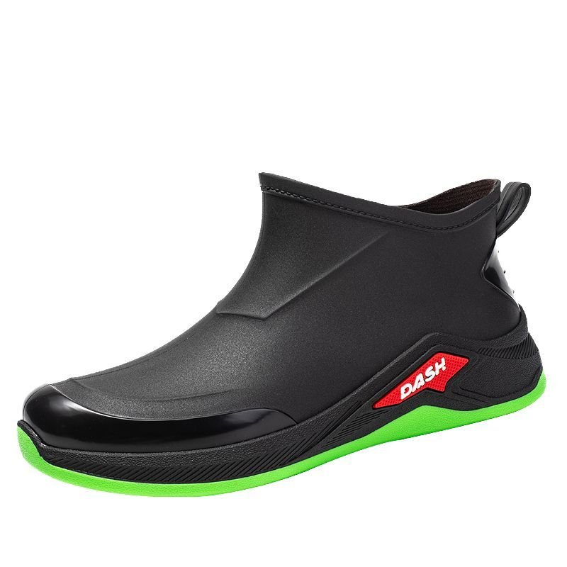 Men's Durable Non-Slip Waterproof Anti-Slip Outdoor Rain Boots for Fishing and Work