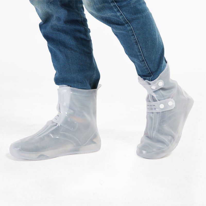 QIAN Rain Boot/ Shoe Cover - White